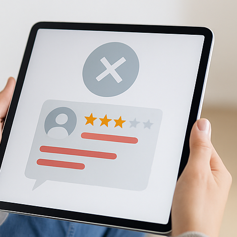 Bewertungen entfernen